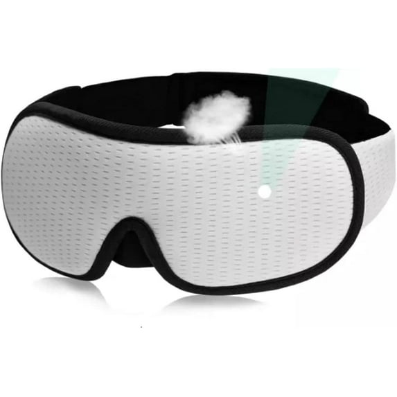 3D Sleeping Mask Contoured Sleep Mask Lightweight Adjustable 3D Contoured Eye Masks for Sleeping, Naps, Night Blindfold Eyeshade for Men and Women Full Night's Sleep Colors