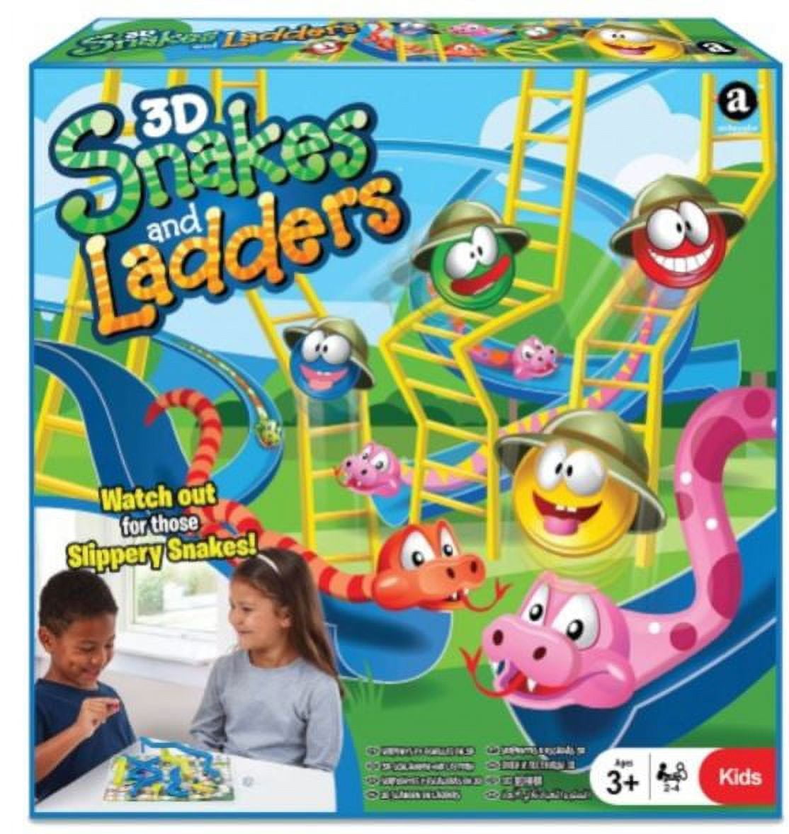 3D Snakes and Ladders