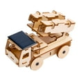 thumbnail image 1 of 3D Solar Puzzle - Military Truck Model Kit (64pcs), Solar Powered DIY Assembly, 1 of 7