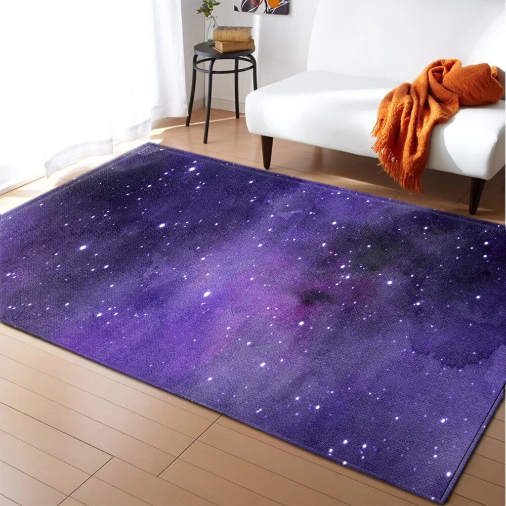 3D Solar System Children Room Carpet Space Rug for Boy Bedroom Antislip Mat Bathroom