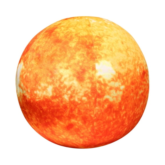 3D Solar System Planet Plush Stuffed Cushion, Realistic Moon Mars Sun Orb Pillow, Space Theme Room Decor, Soft Astronomy Model