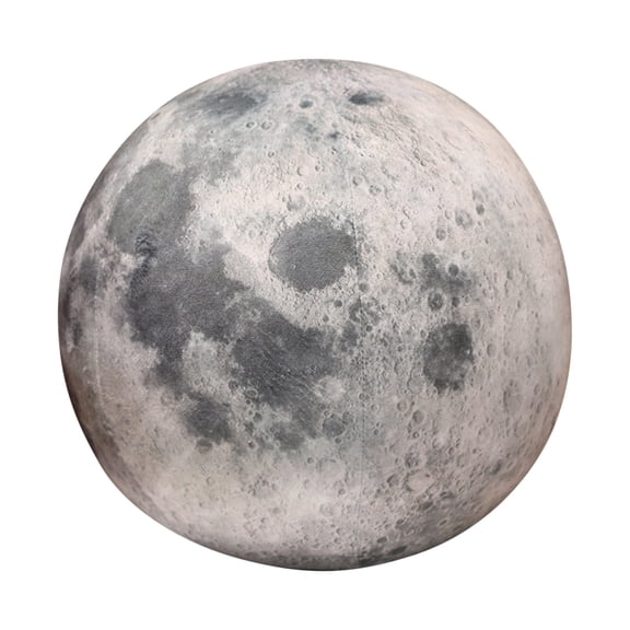 3D Solar System Planet Plush Stuffed Cushion, Realistic Moon Mars Sun Orb Pillow, Space Theme Room Decor, Soft Astronomy Model