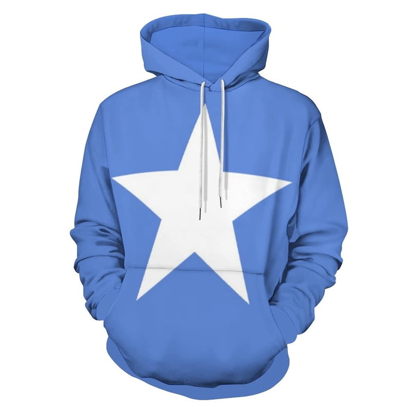 3D South Africa Flag Graphic Hoodies for Men Clothing America National