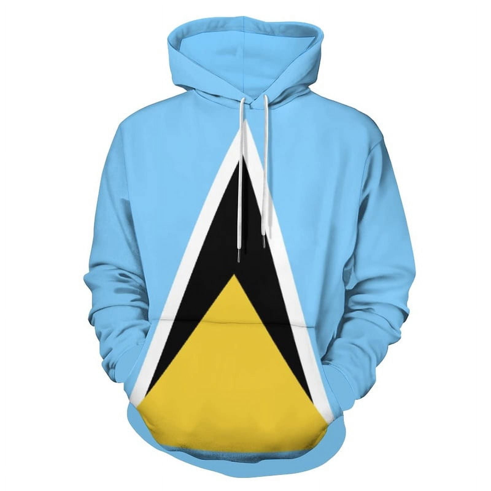 3D South Africa Flag Graphic Hoodies for Men Clothing America National