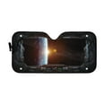 thumbnail image 1 of 3D Spaceship Car Auto Sunshades Windshield Heat Protection Sun Shades Univeral Fit Cars Suv Truck, 1 of 6
