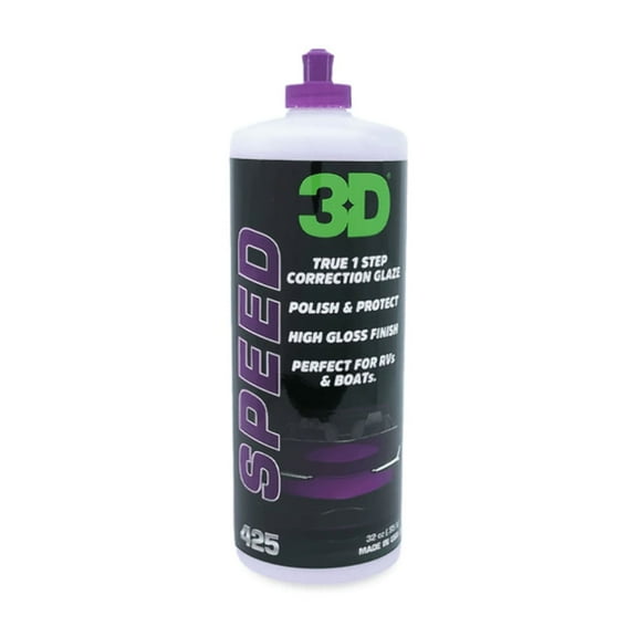 3D - Speed All-in-one Polish and Car Wax 8oz