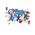 thumbnail image 1 of 3D Spider-Man wall stickers Boy bedroom stickers, furniture decoration and stickers for walls children Bedroom living room 15.7 inches x 23.7 inches, 1 of 5