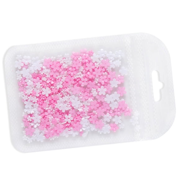 3D Spring Flower Charms,400Pcs Resin Flower Nails Art Rhinestones Blossomed Petal Decorations