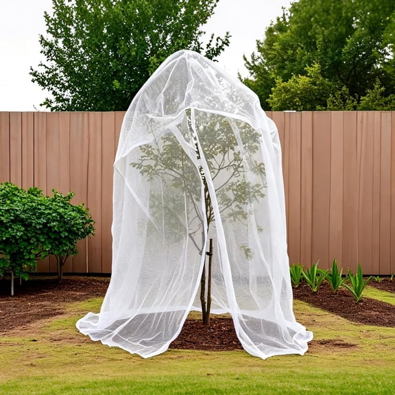 3D Square Shape 10'x10'x10' Fruit Protection Netting | Bird Netting for Garden | Large Tree Netting to Protect Your Harvest from Squirrels,Deer & Bugs | Won't Break Branches or Damage Fruits