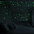 3D Stars Glow In The Dark Luminous Fluorescent Wall Stickers Room
