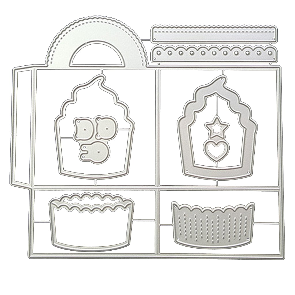 3D Stencil Template Cut Dies Scrapbook Album Paper Card Dies