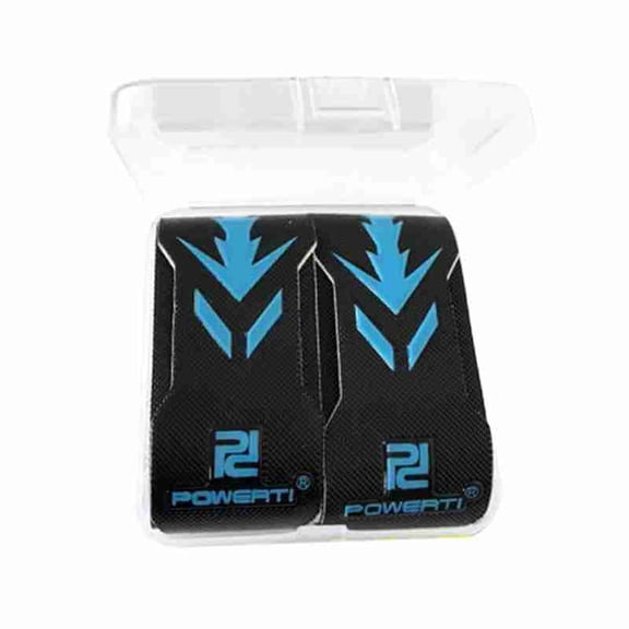 3D Stereo Tennis Racket Head Tape 2-Pack TPU Protective Edge Guard for Enhanced Power and Durability