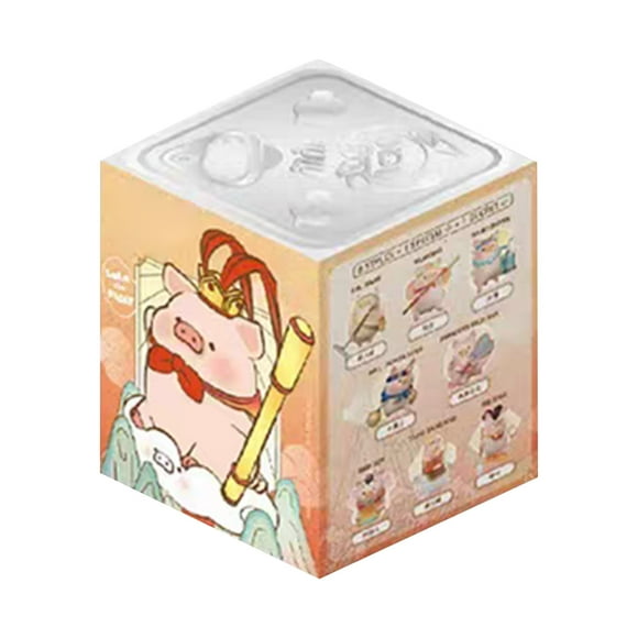 3D Stereoscopic Journey to the West Series Blind Box Random One Piece with Hidden Probability, LuLu The Piggy Surprise Collectible Toy