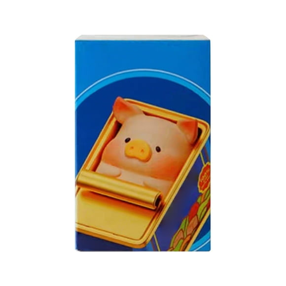 3D Stereoscopic LuLu The Piggy Home Companion Series Blind Box Random One Piece with Hidden Probability, Surprise Collectible Plush Toy