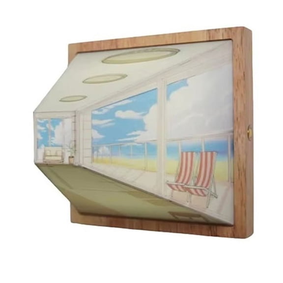 3D Stereoscopic Visual Wall Lamp Bedside Decorative Lamps Scene Effect Color Changing DIY C