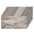 thumbnail image 1 of 3D Styrofoam Wall Panels with Carved Stone Effect Wall Cladding, Set of 9, 48 SqFt, Sandora, 1 of 9