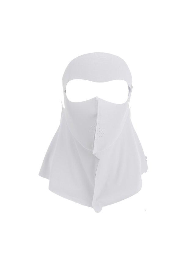 3D Sun Protection Mask Full Face Neck Coverage Ice Silk Cooling UV Protective Face Mask for Outdoor Sports