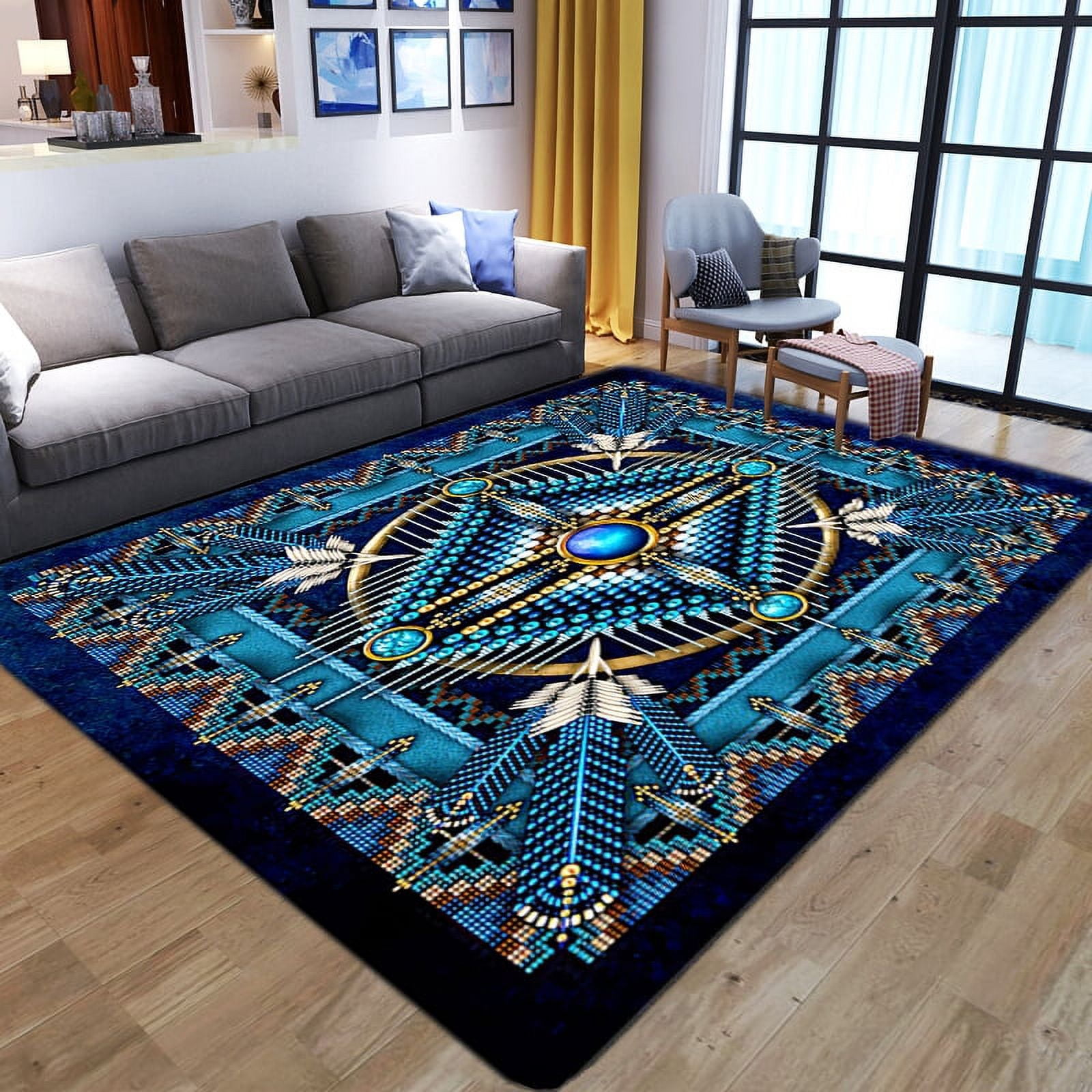 3D Sunflower Pattern Home Carpets For Living Room Bedroom Area Rug Soft ...