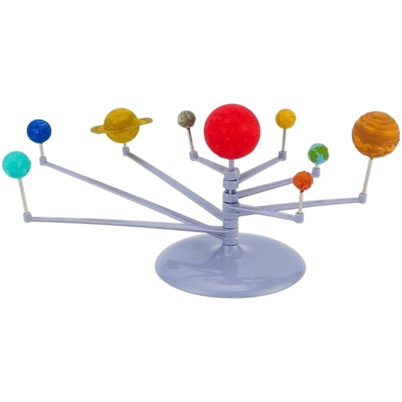 3D System Model Science Kits, 1-Pack DIY Planetarium Assembly, Interactive Tabletop Display for Home Office, bldnkj