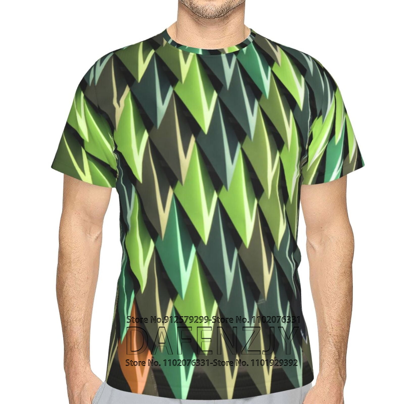 3D T Shirt For Men Women Visual Abstraction Vertigo Funny Short Sleeve ...