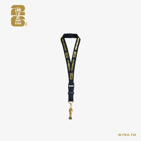 FIFA World Cup 2026 Soccer Lanyard with 3D Trophy