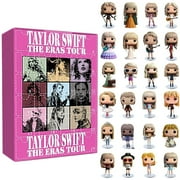 3D Taylor Statues Advent Calendar Vinyl Figures 24 Days Xmas Swift Countdown Calendar POP Taylor Gift for Kids Teens Women 24 Days Surprise Christmas Countdown Calendar