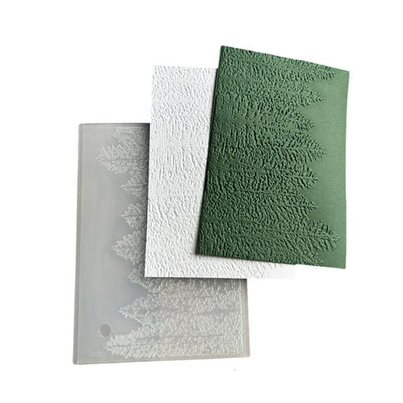 3D Textured Embossing Folder Butterfly Flower Tree Templates for Card Making