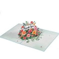 3D Thank You Pop Up Card,Teacher Appreciation Card,Mothers Day Bouquet