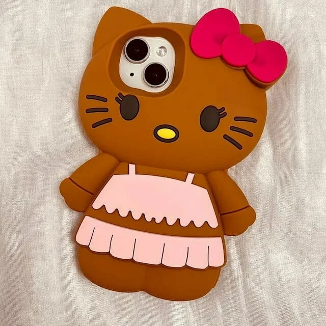 3d Three Dimensional Skirt Sanrio Hello Kitty Phone Case For Iphone 14 13 12 11 Pro Max 14pro 3109