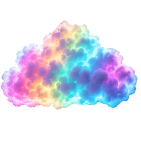 Thundercloud Ambient LED Light DIY Kit for Bedroom Decor, Gaming Room, Parties - 3D Cloud Ceiling Lamp