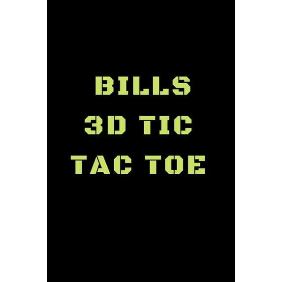 3D Tic Tac Toe: 40 Game Pages with Compact size (6" x 9") 3D Tic Tac Toe, Fun Game, Daily Mind Expaniding, Gre, (Paperback)