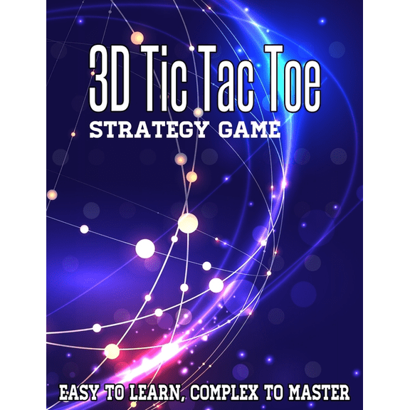 3D Tic Tac Toe Strategy Game: Fun And Challenging Activity Games For Family Fun