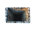 thumbnail image 1 of 3D Trap Optical Visual Rug 23.62x35.43 Inch Front Door Mat with Brick Bottomless Hole Design Non- Area Rug for Living Room Playroom Outside Entrance Home Decor, 1 of 4