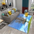 thumbnail image 1 of 3D Tree Carpet Natural Landscape Scenery Carpets for Living Room Bedroom Bathroom Non-slip Area Rug for Home r Floor Mats, 1 of 6