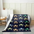 3D Truck Fleece Throw Blanket Kids,Freestyle Truck Flannel Fuzzy
