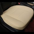 thumbnail image 1 of OBDMONSTER CZ001702 Beige, Perforated Leather, Breathable and Wear-resistant, Front Car Seat Covers, 1 of 6