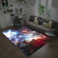 3D Universe Galaxy printed Carpets for Living Room bedroom Decor Big