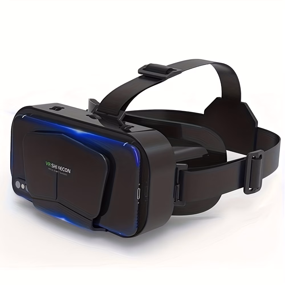 3D VR Headset Virtual Reality Glasses Helmet for iPhone Android Smartphones Adjustable Lenses Immersive Experience