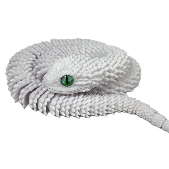 3D Viper Multi-Joint Movable 3D Snake Flexible Articulated Figure Model Gift Gift 3D Gift A