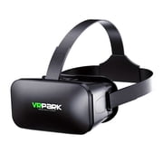3D Virtual Reality Headset, All-in-One, Lightweight ABS, Adjustable Headband & Nose Pad, Home Theater Ready