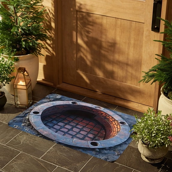 3D Visual Crystal Velvet Floor Mat Non-Slip Water Absorbent Bathroom Rug Entryway Carpet Decor Living Room Bedroom Washable Soft Shaggy Runner