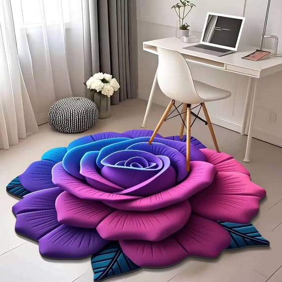 3D Visual Entryway Door Mat Non-Slip Water Absorbent Area Rug Heavy Duty Wear-Resistant Floor Pad Premium Easy Clean Home Decor Mat 16 x 24 Inch