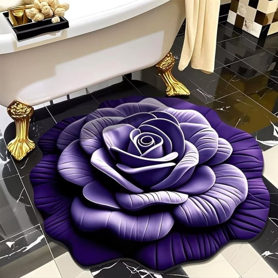 3D Visual Non-Slip Door Mat, Durable Absorbent Entrance Rug for Home Bathroom, Easy-to-Clean Wear-Resistant Floor Mat, Multi-Color Options for Indoor Outdoor Use