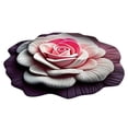 thumbnail image 1 of 3D Visual Stereo Flower Mud Floor Mat - Decorative Non- Area Rug for Living Room Bedroom and Bathroom - Easy Care and Highly Absorbent Floor Mats, 1 of 7