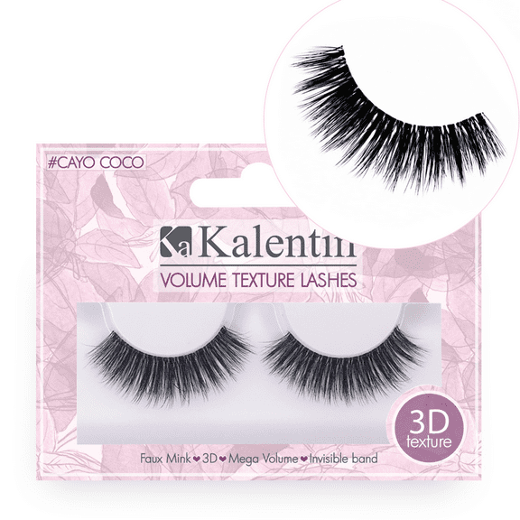 3D Volume Strip lashes - Cayo Coco - Multilayered false eyelashes