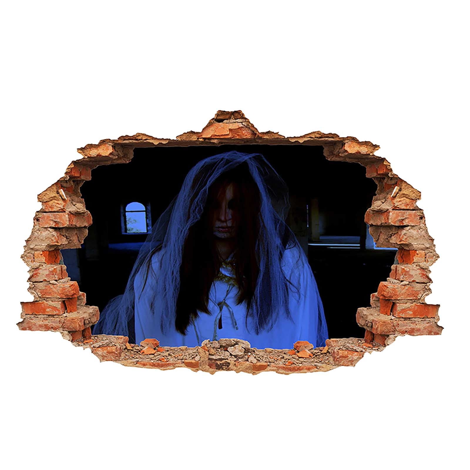 3D Wall Decals Scary Decorations Window Clings Wall Wall Decal Floor