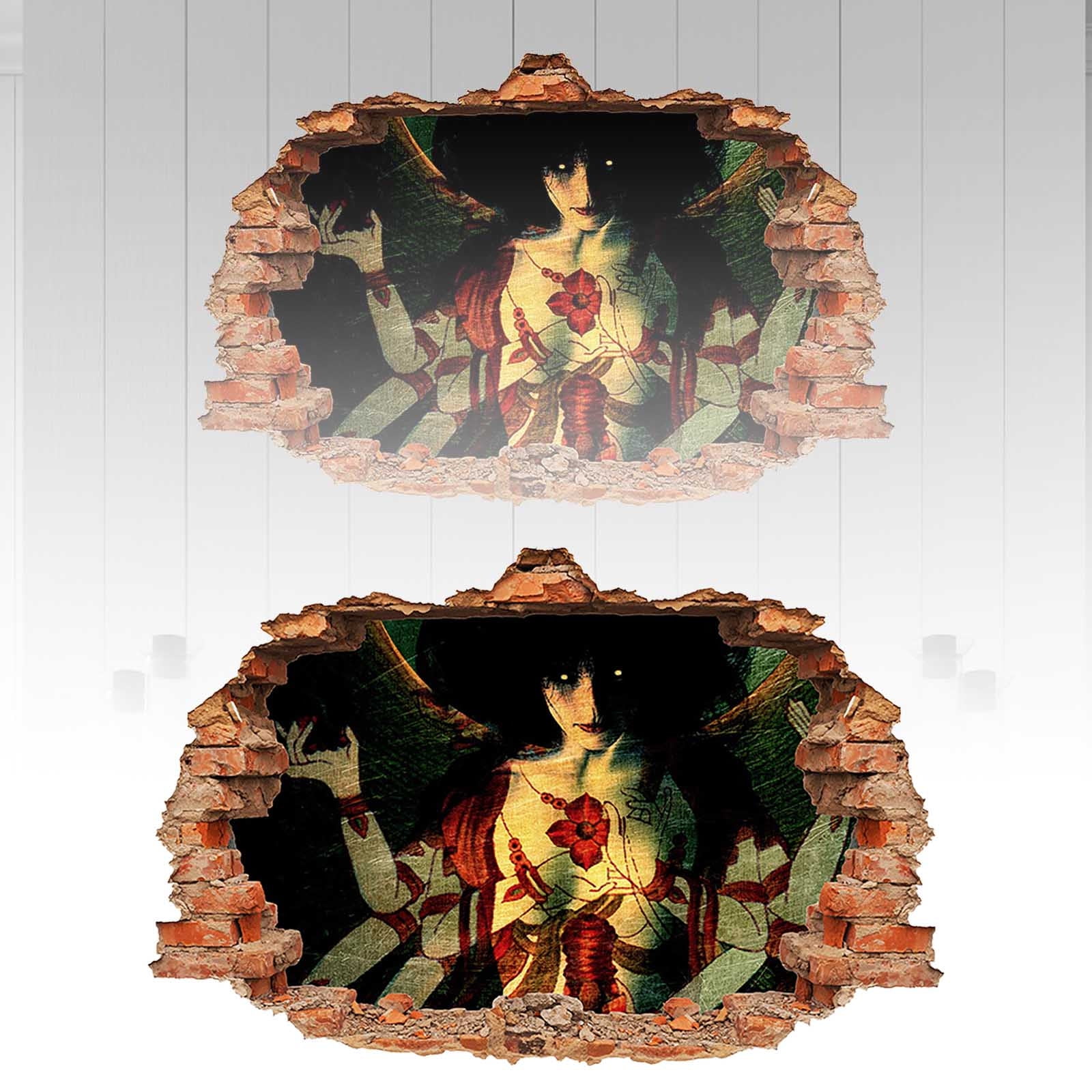 3D Wall Decals Scary Decorations Window Clings Wall Wall Decals for