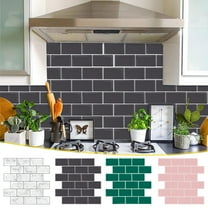 3D Wall Decals Wall Sticker Simulation Wall Stickers Self-stick Kitchen Bathroom Decor Clearance Under 10$!