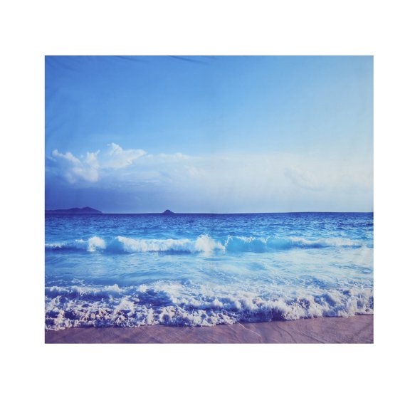 3D Wall Hanging Tapestry Print Beautiful Beach Scenery Pattern Hippie Beach Shawls #3 153x130