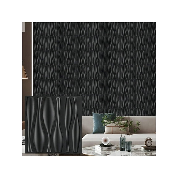 3D Slat Wall Panel,3D Fluted Textured Panel Decorative Wall Panel For Home Office Restaurant New Look
